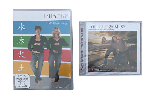 TriloChi® Paket CD 3/4 Bliss & DVD Meridian Energy